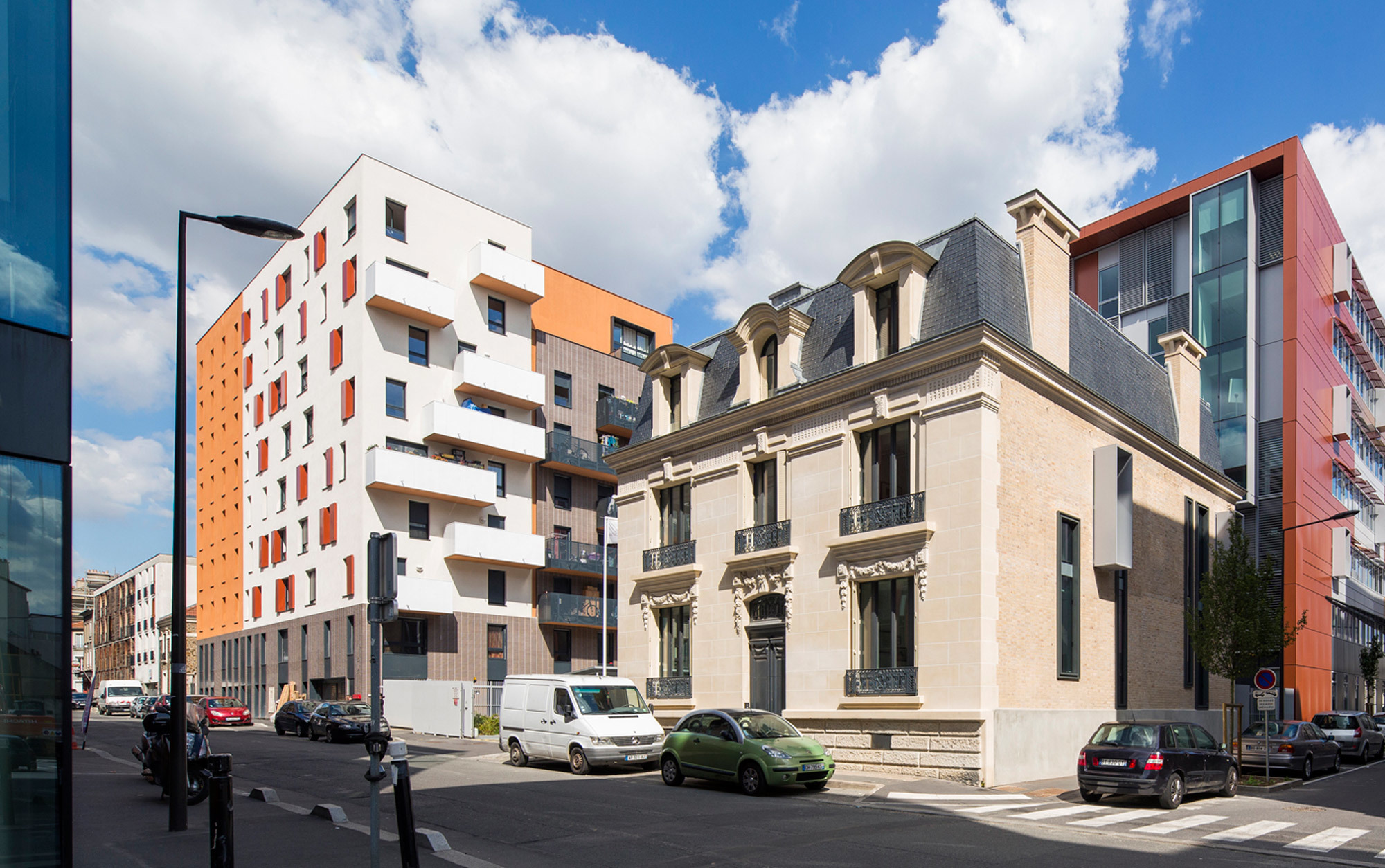Montreuil, Faubourg Marceau, logements, OPHM, HGA – Hubert Godet Architectes