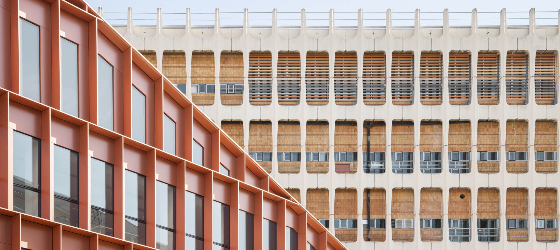 Modénature, Extension, Façade rouge, HGA – Hubert Godet Architectes
