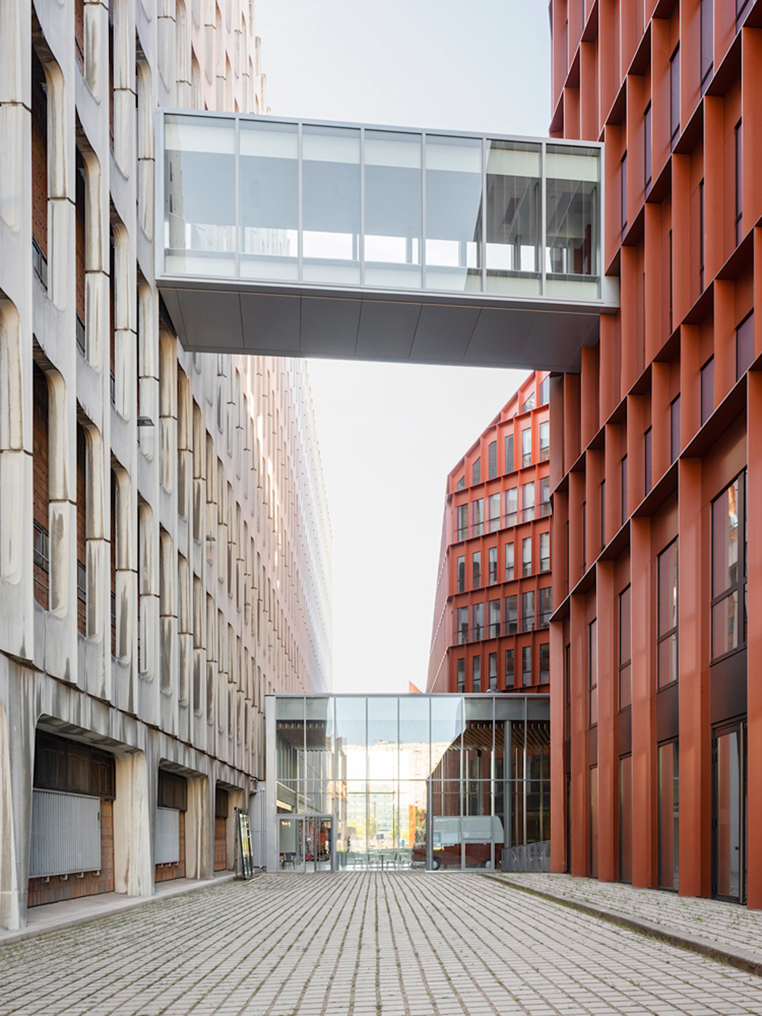 Rue intérieure, Liaison , Lyon Part-Dieu, Extension, HGA – Hubert Godet Architectes